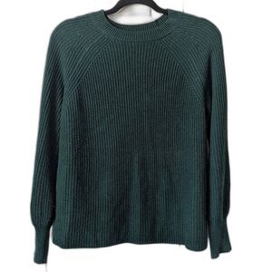 Jessica Simpson Knit Green Crewneck Sweater Women’s Medium